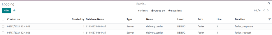 Show debug request history in Settings  Technical  Logging.